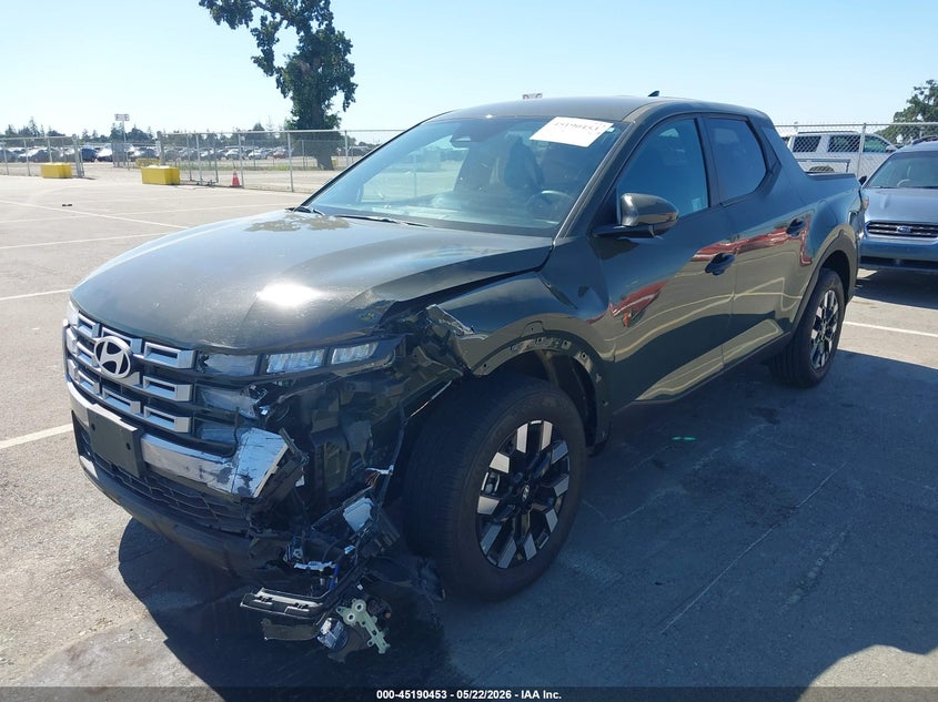 2025 Hyundai Santa cruz VIN 5NTJADDE4SH131499 IAAI salvage auction — FRONT END, Salvage (California), sold $7,300 on 2026-07-21 (photo 2)