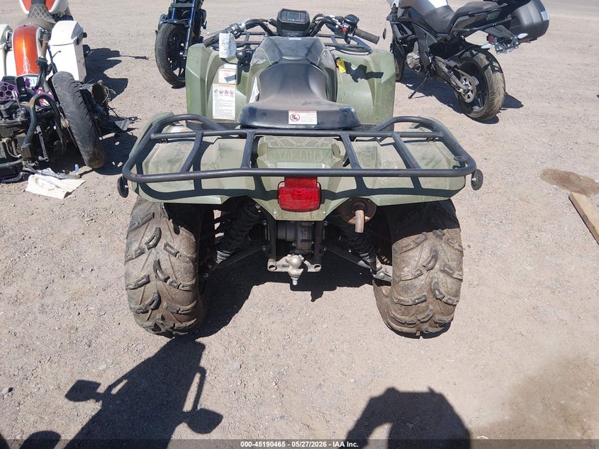 2021 Yamaha Yfm VIN 5Y4AJ8036MA109340 IAAI salvage auction — FRONT END, Salvage Title, sold $950 on 2026-07-28 (photo 6)