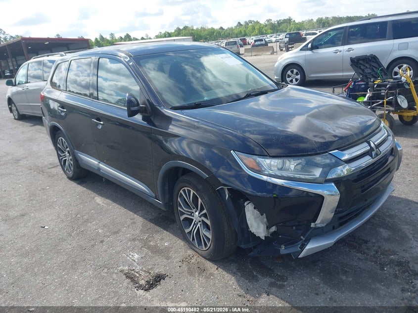 2017 Mitsubishi Outlander VIN JA4AD3A38HZ007282 IAAI salvage auction — NORMAL WEAR, Salvage (Texas), sold $350 on 2026-07-28 (photo 1)