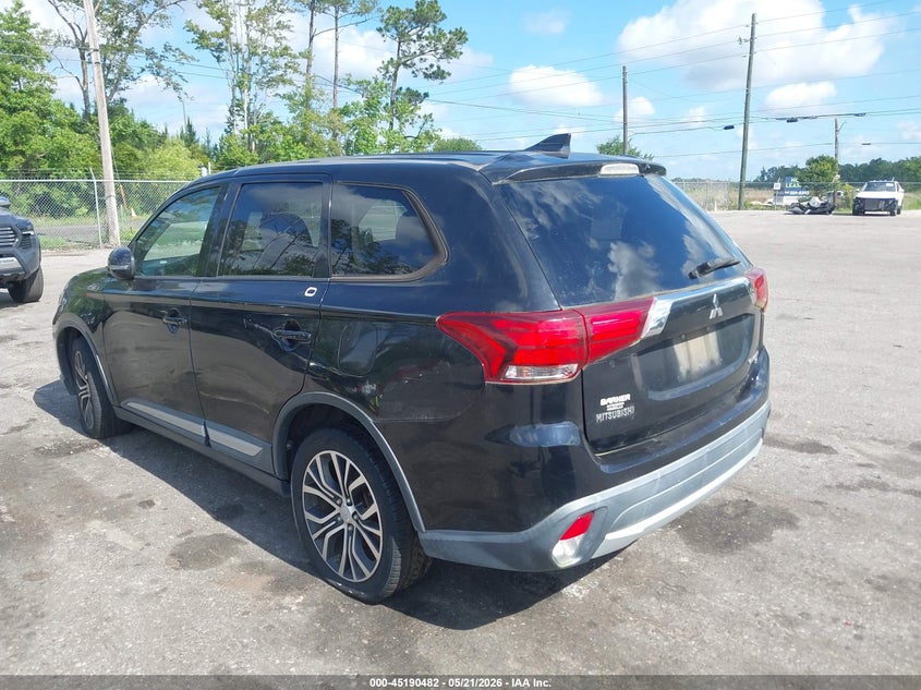 2017 Mitsubishi Outlander VIN JA4AD3A38HZ007282 IAAI salvage auction — NORMAL WEAR, Salvage (Texas), sold $350 on 2026-07-28 (photo 3)