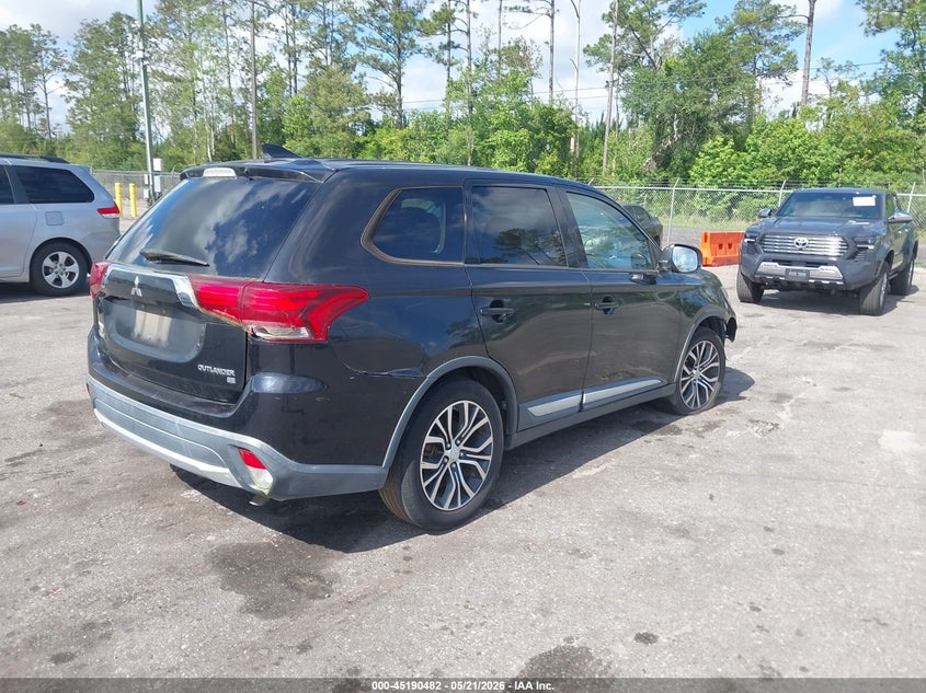 2017 Mitsubishi Outlander VIN JA4AD3A38HZ007282 IAAI salvage auction — NORMAL WEAR, Salvage (Texas), sold $350 on 2026-07-28 (photo 4)