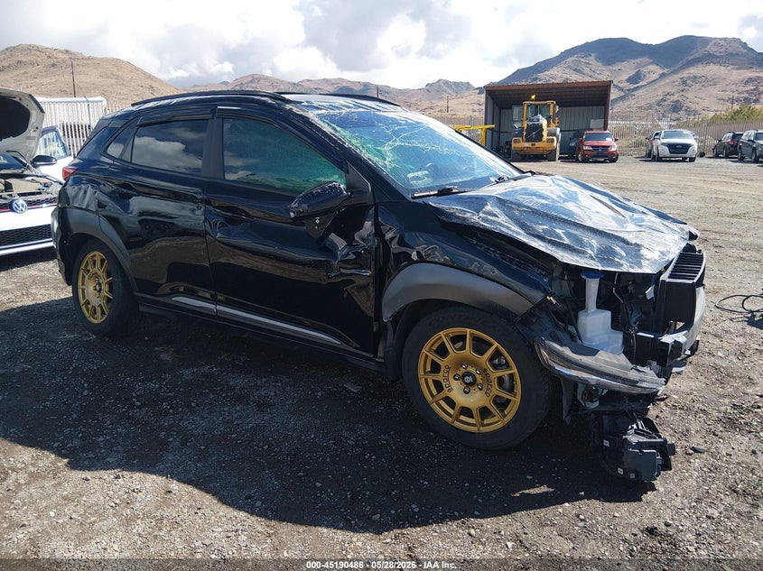 2021 Hyundai Kona VIN KM8K5CA53MU634354 IAAI salvage auction — ROLLOVER, Salvage Title, sold $2,000 on 2026-07-10 (photo 1)