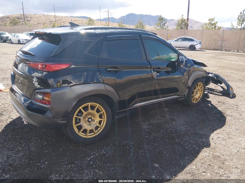 2021 Hyundai Kona VIN KM8K5CA53MU634354 IAAI salvage auction — ROLLOVER, Salvage Title, sold $2,000 on 2026-07-10 (photo 4)