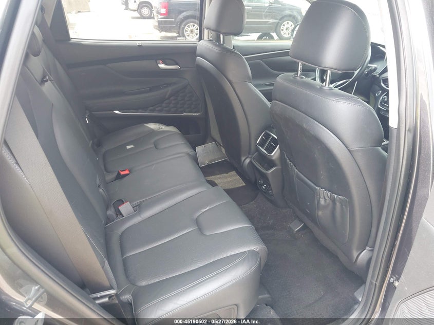 2020 Hyundai Santa fe VIN 5NMS53AA3LH214732 IAAI salvage auction — HAIL, Salvage Title, sold $7,400 on 2026-07-29 (photo 8)