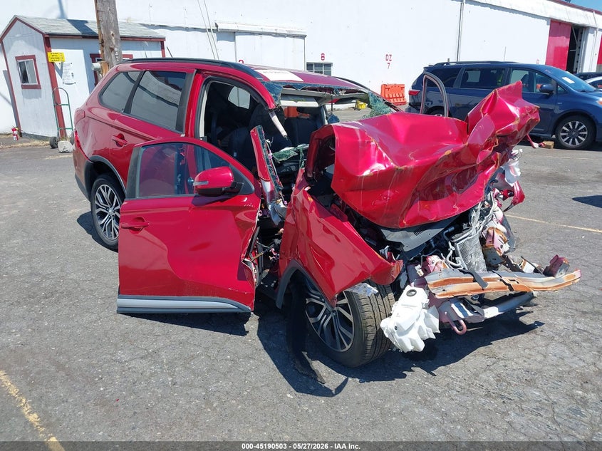 2016 Mitsubishi Outlander VIN JA4AZ3A32GZ038933 IAAI salvage auction — BIO HAZARD, Salvage (Oregon), sold $25 on 2026-07-30 (photo 1)