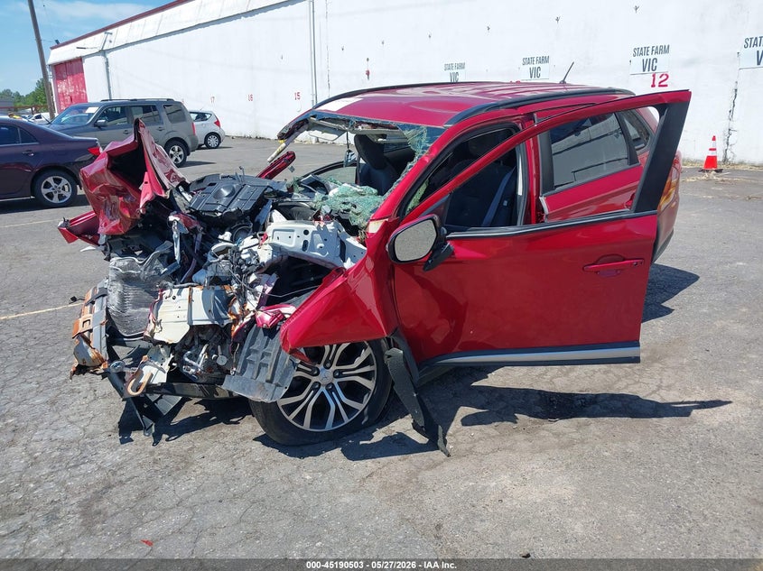 2016 Mitsubishi Outlander VIN JA4AZ3A32GZ038933 IAAI salvage auction — BIO HAZARD, Salvage (Oregon), sold $25 on 2026-07-30 (photo 2)