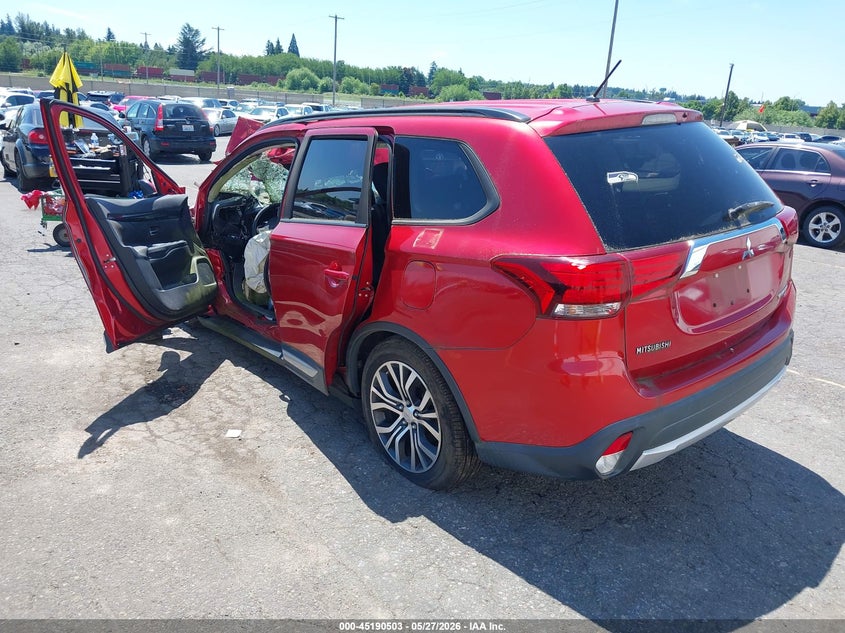 2016 Mitsubishi Outlander VIN JA4AZ3A32GZ038933 IAAI salvage auction — BIO HAZARD, Salvage (Oregon), sold $25 on 2026-07-30 (photo 3)