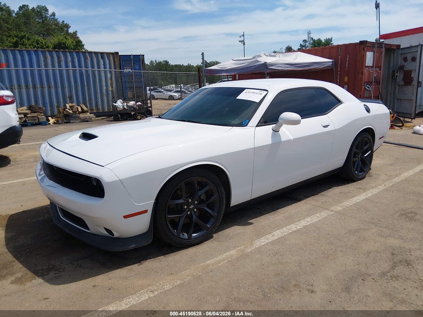 2021 Dodge Challenger VIN 2C3CDZJG9MH665096 IAAI salvage auction — RIGHT SIDE, Salvage Title, sold $9,000 on 2026-08-20 (photo 2)