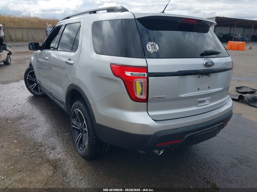 2014 Ford Explorer VIN 1FM5K8GT2EGC12830 IAAI salvage auction — FRONT END, Salvage Title, sold $1,000 on 2026-07-05 (photo 3)