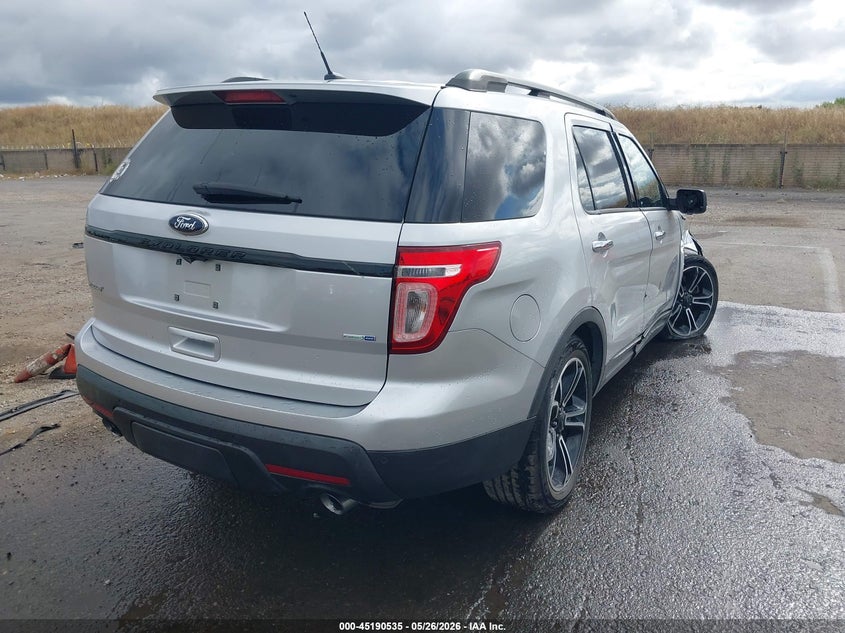 2014 Ford Explorer VIN 1FM5K8GT2EGC12830 IAAI salvage auction — FRONT END, Salvage Title, sold $1,000 on 2026-07-05 (photo 4)