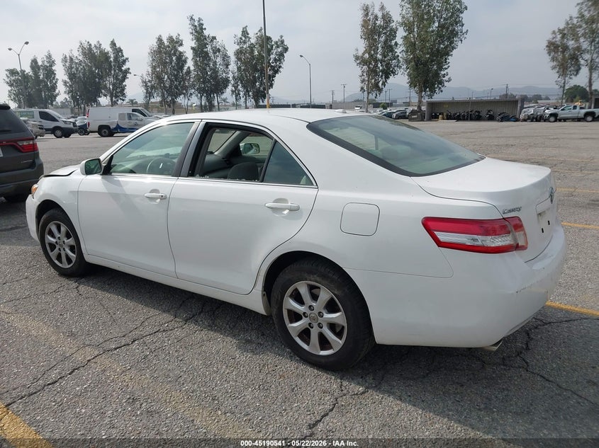 2011 Toyota Camry VIN JTNBK3EK3B3050466 IAAI salvage auction — FRONT END, Salvage (California), sold $800 on 2026-07-07 (photo 3)