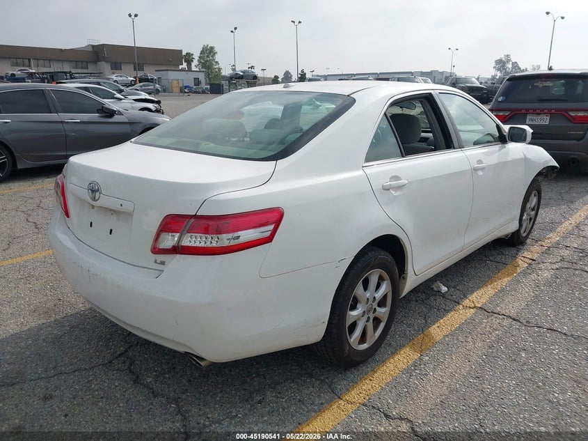 2011 Toyota Camry VIN JTNBK3EK3B3050466 IAAI salvage auction — FRONT END, Salvage (California), sold $800 on 2026-07-07 (photo 4)
