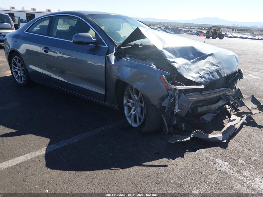 2012 Audi A5 VIN WAULFAFR8CA003084 IAAI salvage auction — FRONT END, Salvage (Nevada), sold $100 on 2026-07-10 (photo 1)