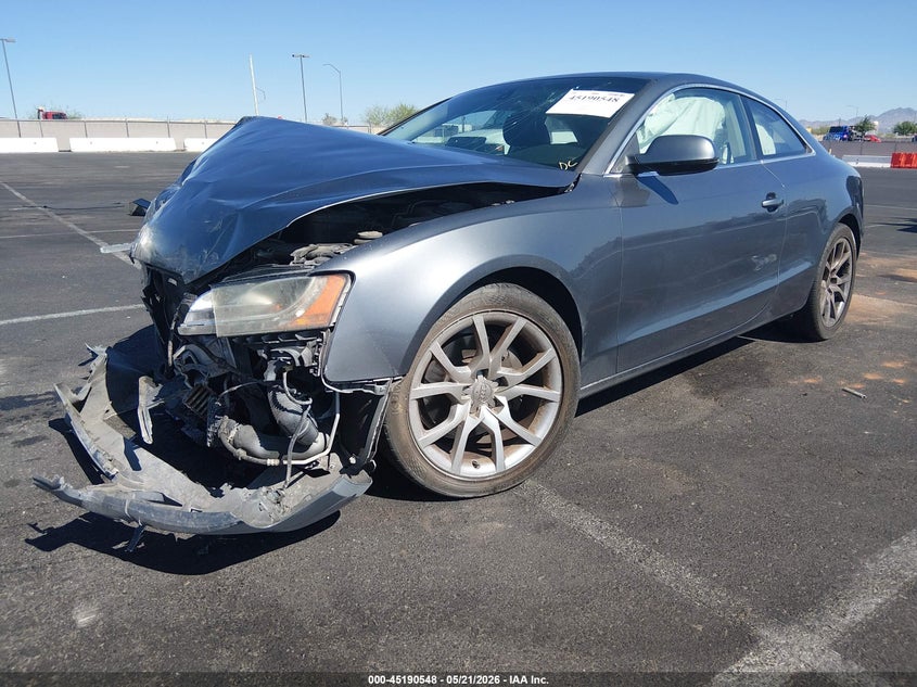 2012 Audi A5 VIN WAULFAFR8CA003084 IAAI salvage auction — FRONT END, Salvage (Nevada), sold $100 on 2026-07-10 (photo 2)