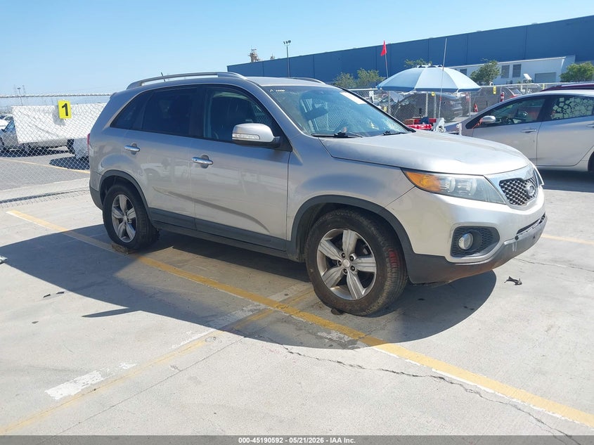 2013 Kia Sorento VIN 5XYKU4A61DG341902 IAAI salvage auction — FRONT END, Salvage (California), sold $475 on 2026-07-20 (photo 1)
