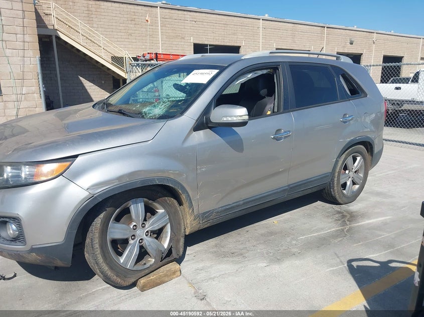 2013 Kia Sorento VIN 5XYKU4A61DG341902 IAAI salvage auction — FRONT END, Salvage (California), sold $475 on 2026-07-20 (photo 6)