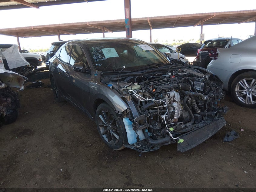 2021 Honda Civic VIN SHHFK7H68MU211474 IAAI salvage auction — FRONT END, Salvage Title, sold $6,300 on 2026-07-14 (photo 1)