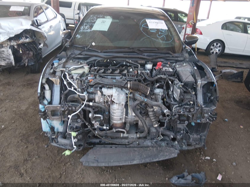 2021 Honda Civic VIN SHHFK7H68MU211474 IAAI salvage auction — FRONT END, Salvage Title, sold $6,300 on 2026-07-14 (photo 6)