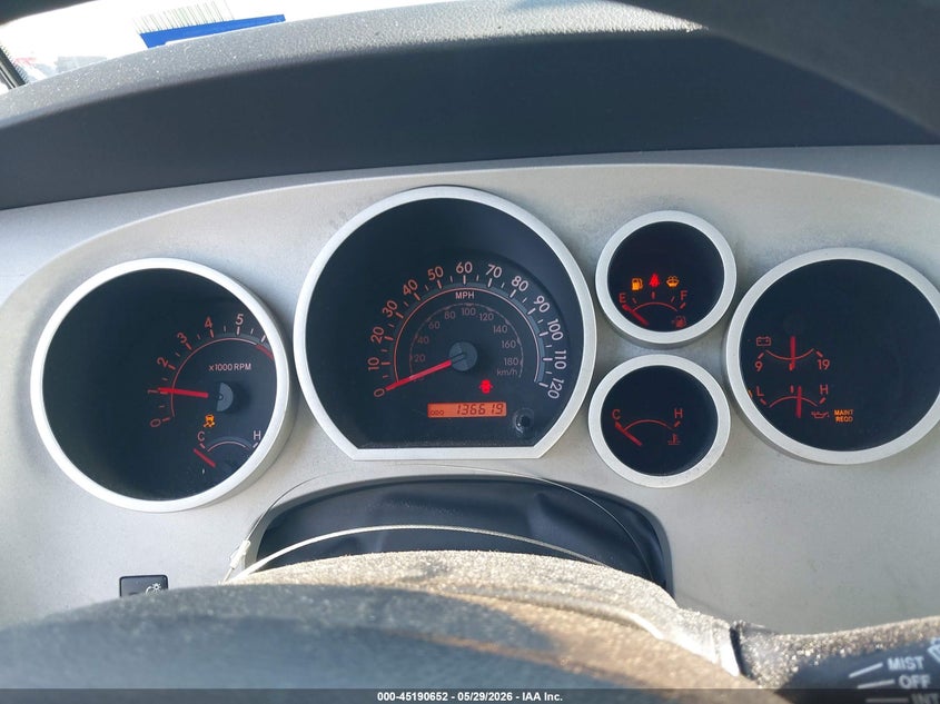 2008 Toyota Tundra VIN 5TFRV54198X033378 IAAI salvage auction — REAR END, Original (Texas), sold $4,550 on 2026-07-30 (photo 7)