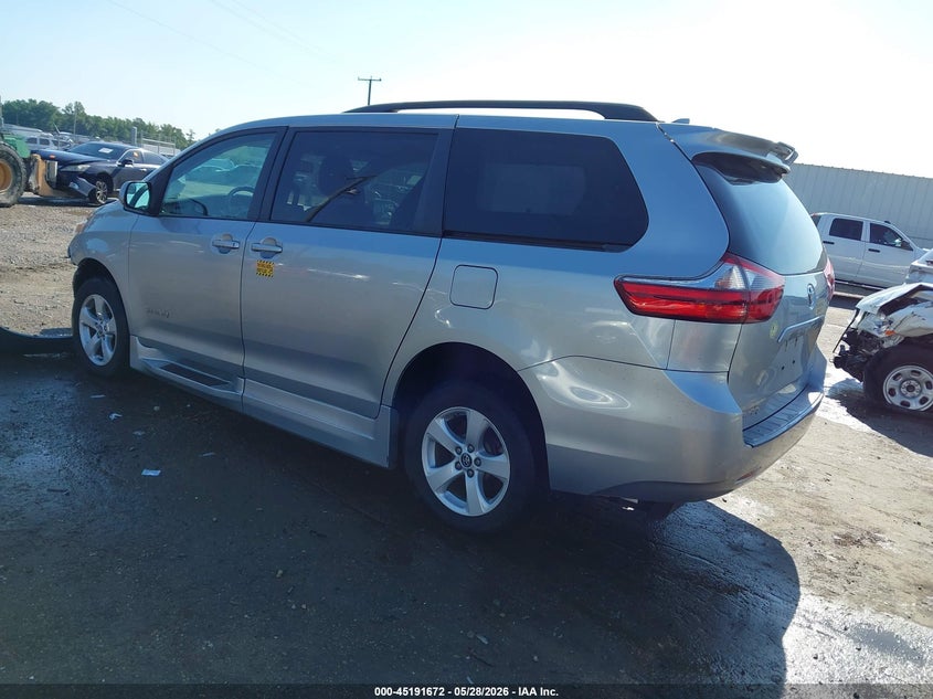 2020 Toyota Sienna VIN 5TDKZ3DCXLS049521 IAAI salvage auction — FRONT END, Salvage (Virginia), sold $7,100 on 2026-07-31 (photo 3)