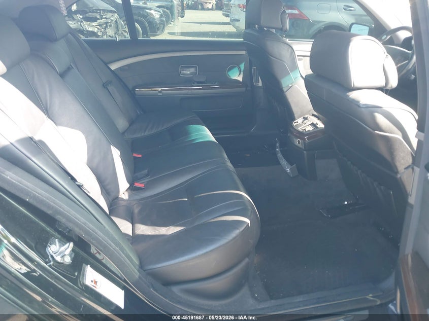 2005 BMW 7er VIN WBAGN63515DS56218 IAAI salvage auction — UNKNOWN, Rebuildable (Florida), sold $475 on 2026-07-14 (photo 8)