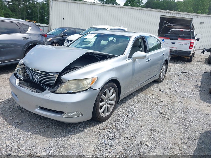 2007 Lexus Ls VIN JTHGL46F775015759 IAAI salvage auction — FRONT END, Salvage (Georgia), sold $825 on 2026-07-21 (photo 2)