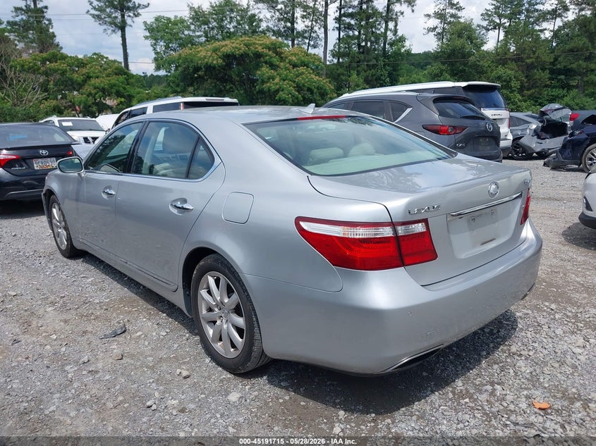 2007 Lexus Ls VIN JTHGL46F775015759 IAAI salvage auction — FRONT END, Salvage (Georgia), sold $825 on 2026-07-21 (photo 3)