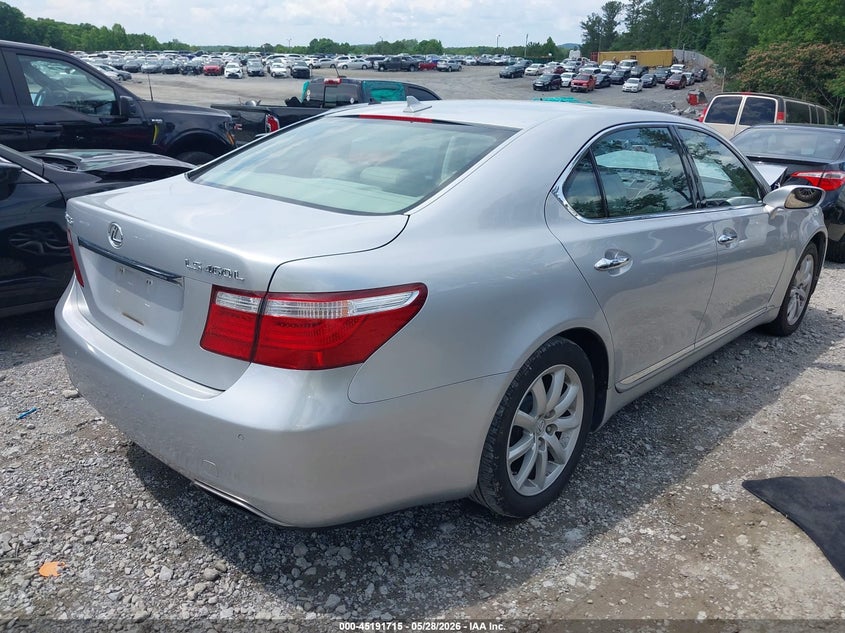 2007 Lexus Ls VIN JTHGL46F775015759 IAAI salvage auction — FRONT END, Salvage (Georgia), sold $825 on 2026-07-21 (photo 4)