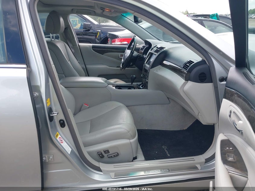 2007 Lexus Ls VIN JTHGL46F775015759 IAAI salvage auction — FRONT END, Salvage (Georgia), sold $825 on 2026-07-21 (photo 5)