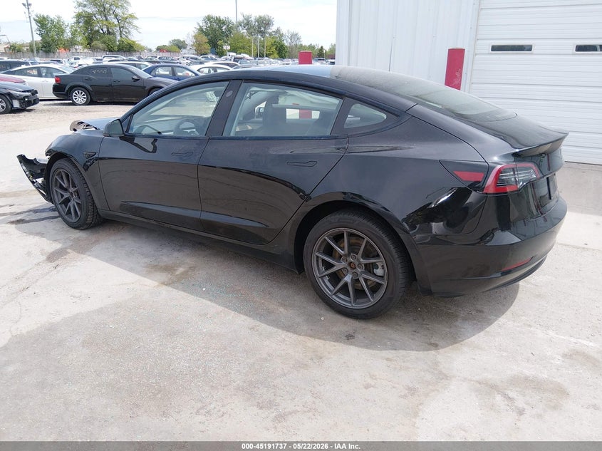 2021 Tesla Model 3 VIN 5YJ3E1EB0MF066778 IAAI salvage auction — FRONT END, Salvage (Illinois), sold $4,250 on 2026-08-29 (photo 3)