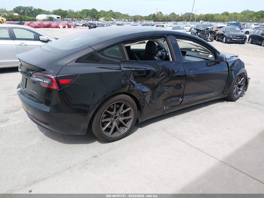 2021 Tesla Model 3 VIN 5YJ3E1EB0MF066778 IAAI salvage auction — FRONT END, Salvage (Illinois), sold $4,250 on 2026-08-29 (photo 4)