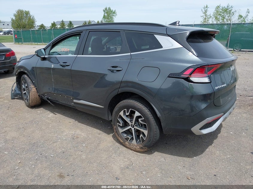 2024 Kia Sportage VIN KNDPVCDG7R7134159 IAAI salvage auction — FRONT END, Mv-907A (New York), sold $6,075 on 2026-07-14 (photo 3)