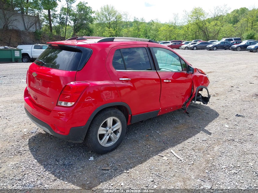 2020 Chevrolet Trax VIN KL7CJPSB4LB341585 IAAI salvage auction — RIGHT FRONT, Salvage Title, sold $1,500 on 2026-07-07 (photo 4)