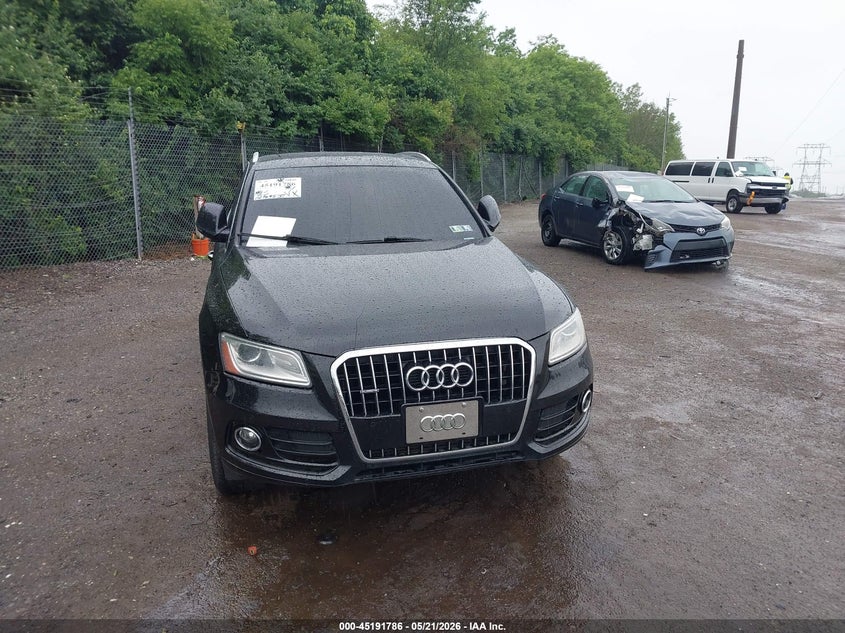 2016 Audi Q5 VIN WA1L2AFP1GA128344 IAAI salvage auction — NORMAL WEAR, Clear (Pennsylvania), sold $2,725 on 2026-07-17 (photo 6)