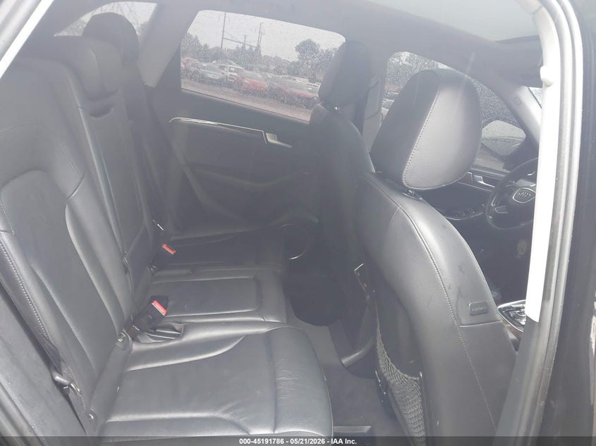 2016 Audi Q5 VIN WA1L2AFP1GA128344 IAAI salvage auction — NORMAL WEAR, Clear (Pennsylvania), sold $2,725 on 2026-07-17 (photo 8)