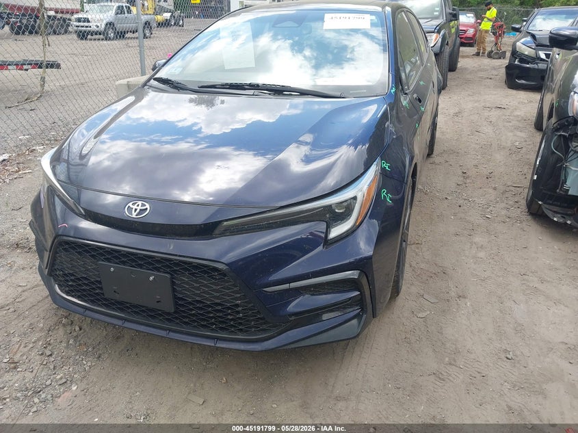 2023 Toyota Corolla VIN JTDP4MCE2PJ102356 IAAI salvage auction — SIDE, Salvage (Massachusetts), sold $3,550 on 2026-07-28 (photo 2)