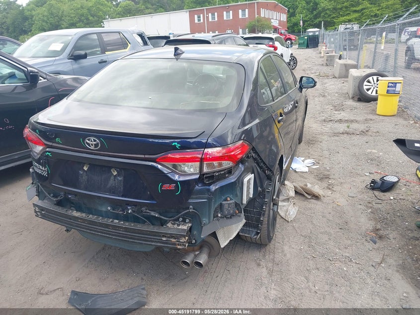 2023 Toyota Corolla VIN JTDP4MCE2PJ102356 IAAI salvage auction — SIDE, Salvage (Massachusetts), sold $3,550 on 2026-07-28 (photo 4)