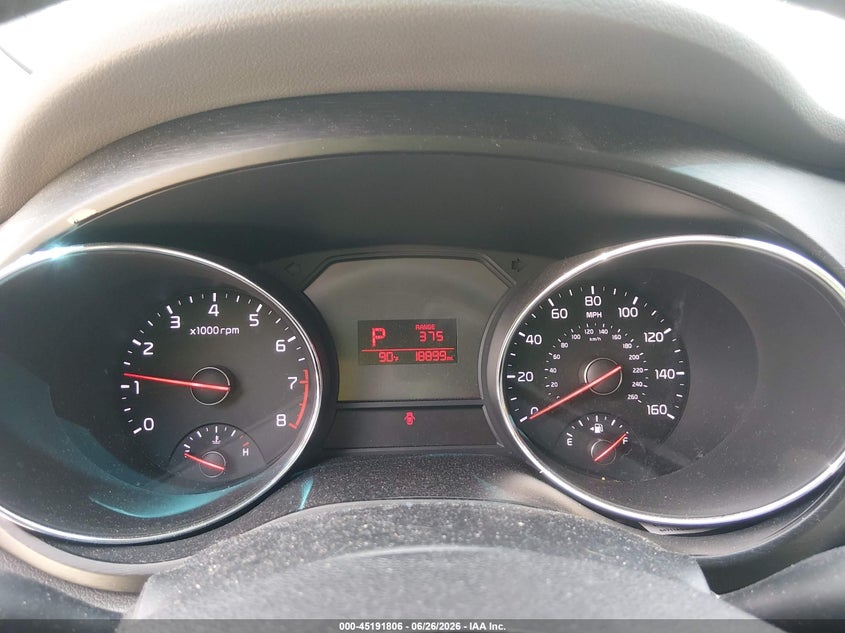 2018 Kia SEDONA VIN KNDMA5C15J6408797 IAAI salvage auction — FRONT END, Sf97 (Texas), sold $14,450 on 2026-07-07 (photo 7)