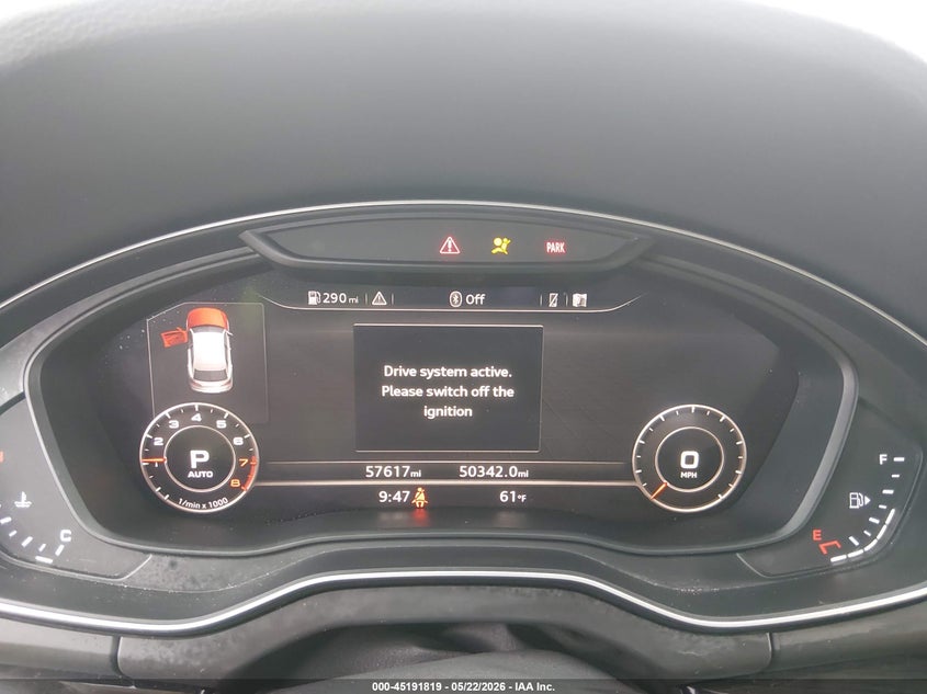2019 Audi Q5 VIN WA1BNAFY6K2046284 IAAI salvage auction — FRONT END, Salvage (Indiana), sold $6,300 on 2026-07-29 (photo 7)