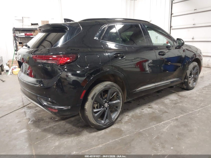 2023 Buick Envision VIN LRBFZMR44PD041729 IAAI salvage auction — HAIL, Salvage Title, sold $6,300 on 2026-07-21 (photo 4)
