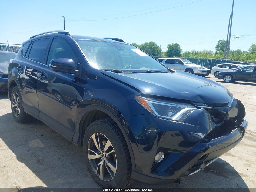 2018 Toyota Rav 4 VIN JTMWFREV2JJ211035 IAAI salvage auction — FRONT END, Salvage (Ohio), sold $3,300 on 2026-07-21 (photo 1)