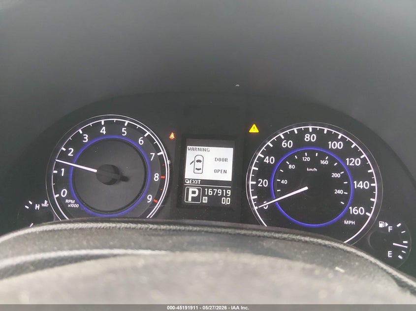 2013 Infiniti G VIN JN1CV6AR5DM355665 IAAI salvage auction — FRONT END, Salvage (South Carolina), sold $475 on 2026-07-28 (photo 7)