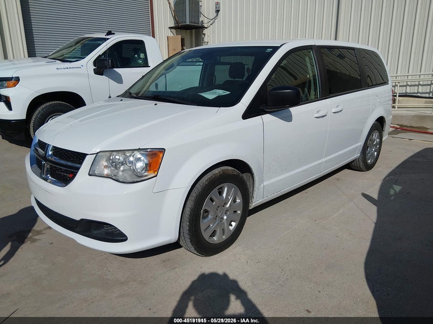 2018 Dodge Caravan VIN 2C4RDGBGXJR296649 IAAI salvage auction — FRONT END, Sf97 (Texas), sold $13,550 on 2026-07-07 (photo 2)