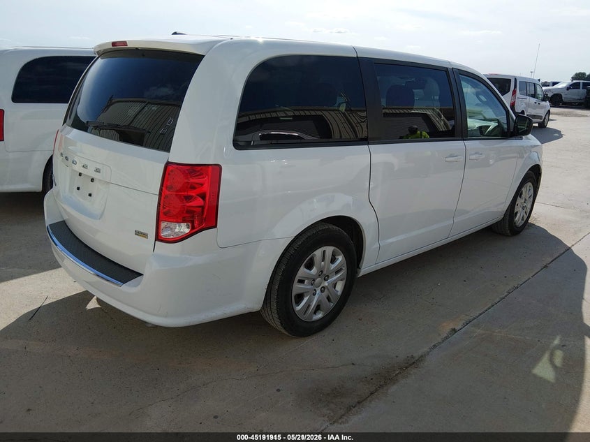 2018 Dodge Caravan VIN 2C4RDGBGXJR296649 IAAI salvage auction — FRONT END, Sf97 (Texas), sold $13,550 on 2026-07-07 (photo 4)