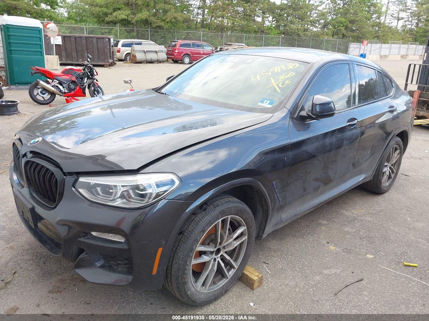 2019 BMW X4 VIN 5UXUJ3C56KLA58494 IAAI salvage auction — STRIPPED, Salvage Title, sold $1,550 on 2026-07-21 (photo 2)