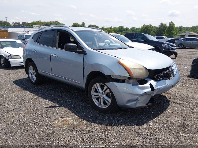 2015 Nissan Rogue VIN JN8AS5MT6FW151788 IAAI salvage auction — FRONT END, Salvage Title, sold $475 on 2026-07-07 (photo 1)