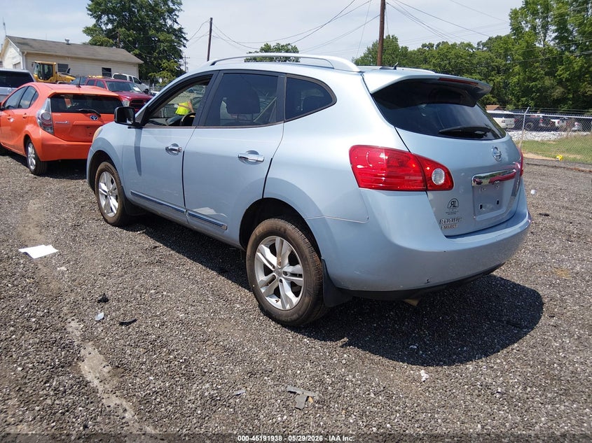 2015 Nissan Rogue VIN JN8AS5MT6FW151788 IAAI salvage auction — FRONT END, Salvage Title, sold $475 on 2026-07-07 (photo 3)