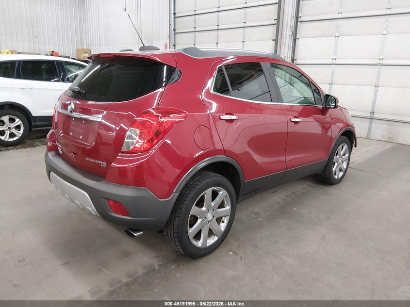 2016 Buick Encore VIN KL4CJGSB3GB589104 IAAI salvage auction — FRONT END, Prior Salvage (Minnesota), sold $925 on 2026-07-14 (photo 4)