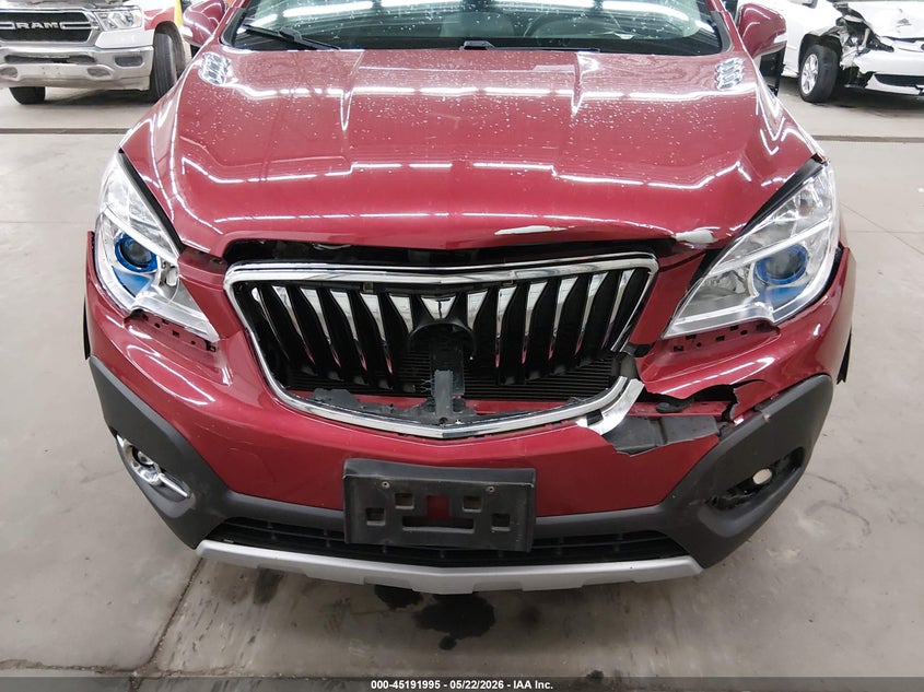 2016 Buick Encore VIN KL4CJGSB3GB589104 IAAI salvage auction — FRONT END, Prior Salvage (Minnesota), sold $925 on 2026-07-14 (photo 6)