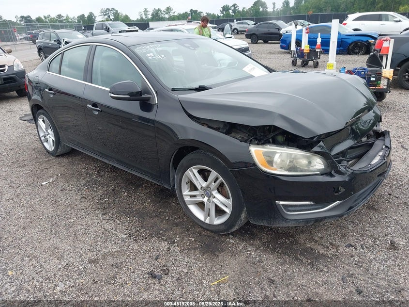 2014 Volvo S60 VIN YV1612FSXE1270943 IAAI salvage auction — FRONT END, Salvage Title, sold $1,250 on 2026-07-15 (photo 1)